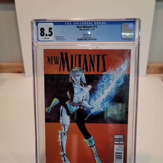 New Mutants #15 CGC 8.5 Variant Cover