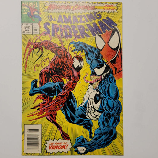 Amazing Spider-Man Vol 1 #378 Newstand