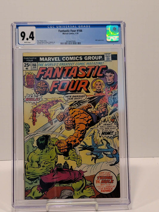 Fantastic Four #166 CGC 9.4