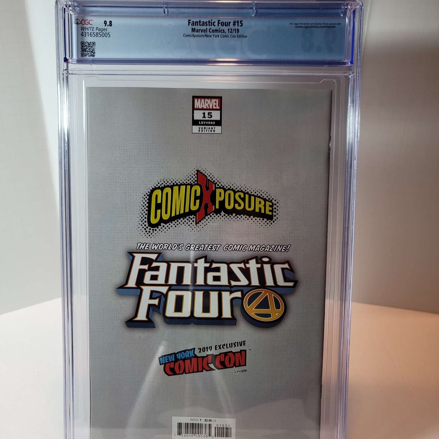 Fantastic Four #15 NYCC Edition CGC 9.8