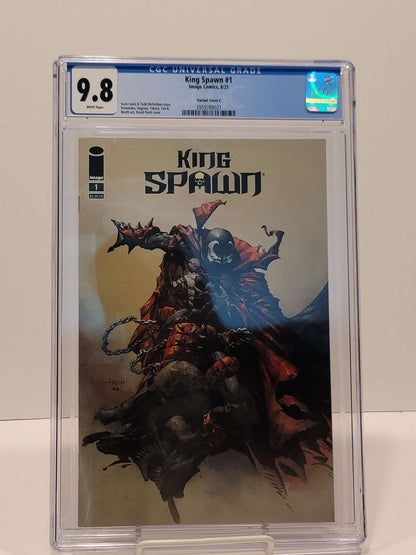 King Spawn #1 CGC 9.8 Cover C
