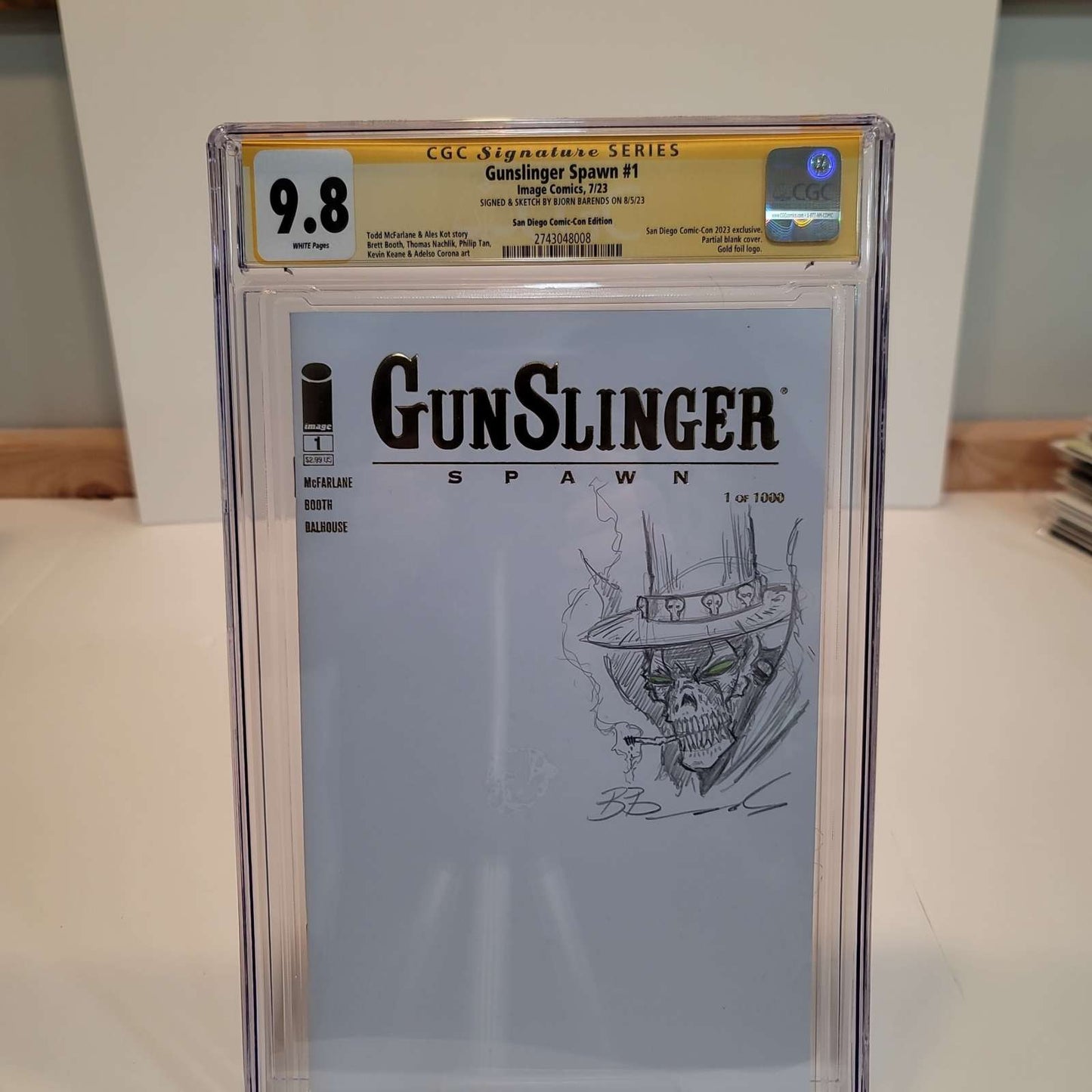 Gunslinger Spawn 1 San Diego Comic-Con Edition CGC SS 9.8 2023