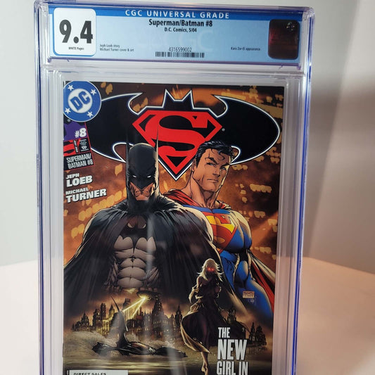 Superman/Batman #8 CGC 9.4