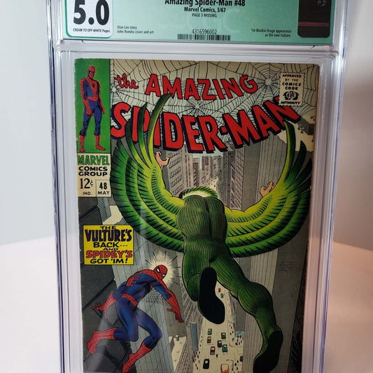 Amazing Spider-Man 48 CGC 5.0 1967