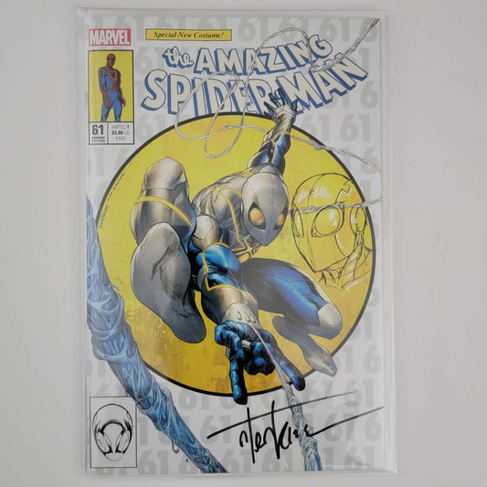 Amazing Spider-Man Vol 5  #061 Tyler Kirkham Trade Dress Cover Signed and Remarked w/COA
