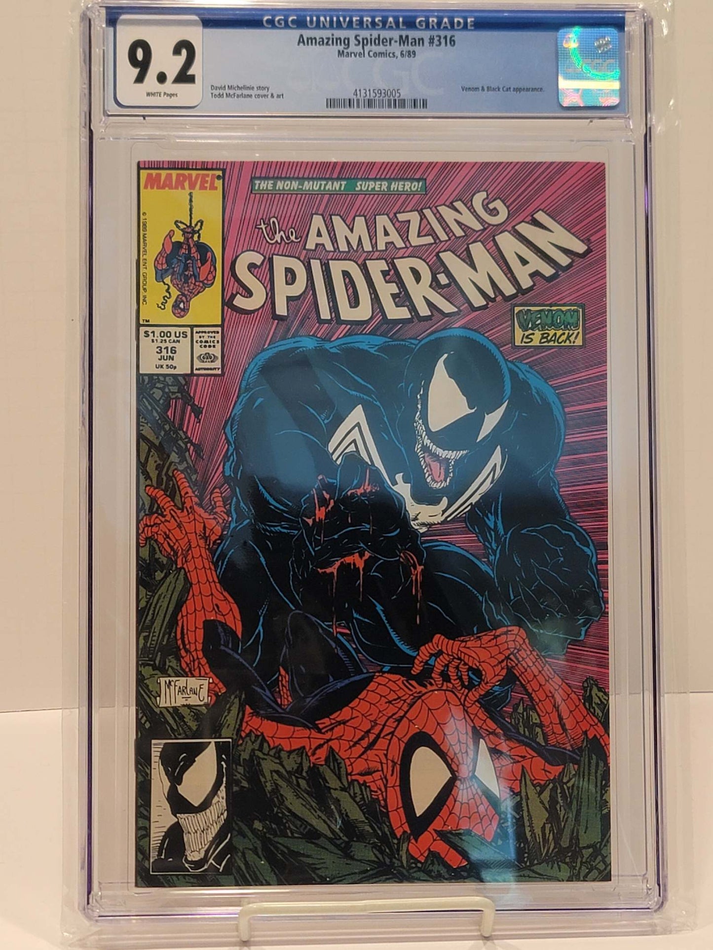 Amazing Spider-Man #316 CGC 9.2