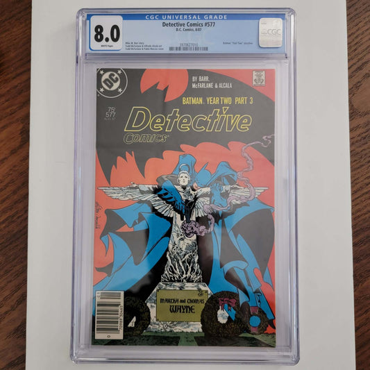 Detective Comics Vol 1 #0577 CGC 8.0