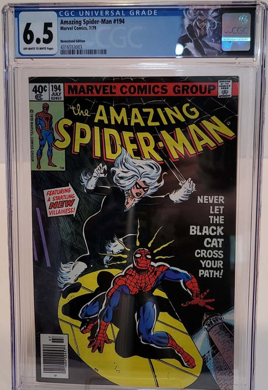 Amazing Spider-Man 194 CGC 6.5 1979
