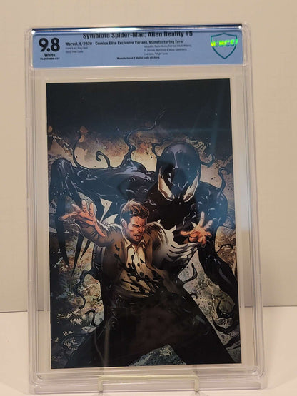 Symbiote Spider-Man: Alien Reality #5 Virgin Cover CBCS 9.8