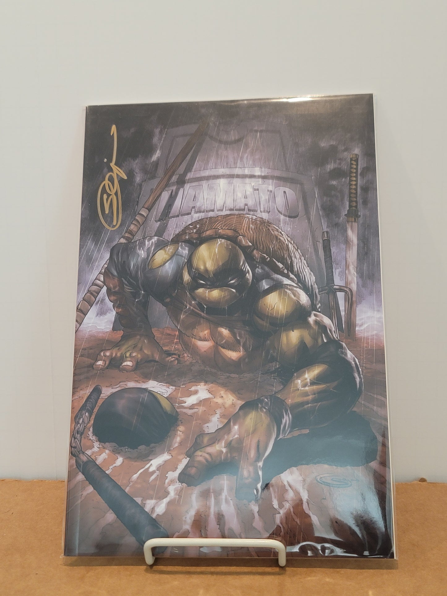 Teenage Mutant Ninja Turtles: The Last Ronin #1 Signed by Sajad Shah