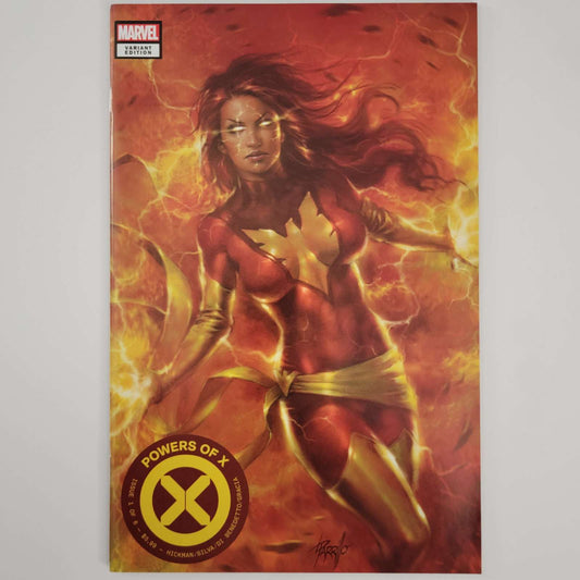 Powers of X #1 Lucio Parrillo Dark Phoenix Trade Variant Cover