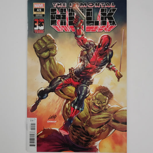 Immortal Hulk #45 Liefeld Variant Cover