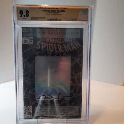 Amazing Spider-Man #365 CGC 9.8 Signed by Leonardi