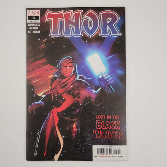 Thor #5 Regular Cover - 1st full Appear. of The Black Winter