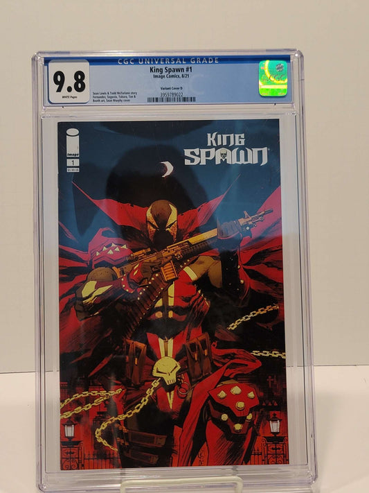 King Spawn #1 CGC 9.8 Cover D