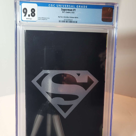 Superman #1 Platinum Edition CGC 9.8