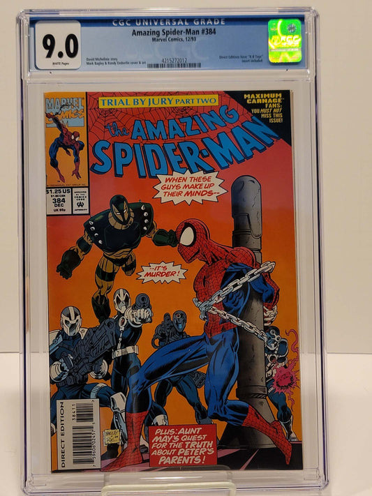 Amazing Spider-Man #384 CGC 9.0