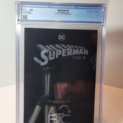 Superman #1 Platinum Edition CGC 9.8