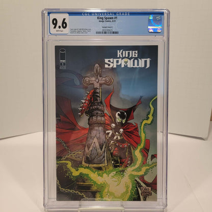King Spawn #1 Variant Cover G CGC 9.6 2021
