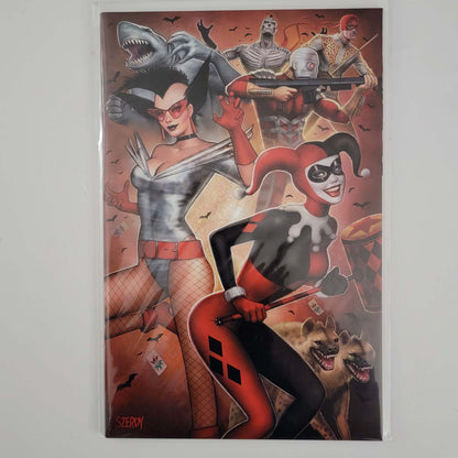 Suicide Squad #1 Szerdy Virgin Cover with Signed Print